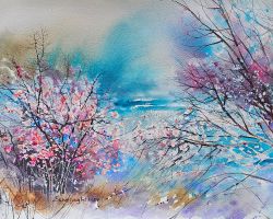 Blossoms in the Mist